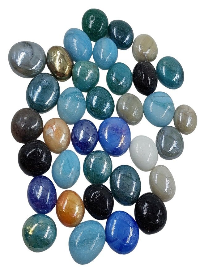 Snabs Mix Shining Decorative Stone for Aquarium, Fountain, Fish Bowl, Vase Fillers, Party Table Scatter, Home Decoration, Multicolor, 1 kg - Image 2